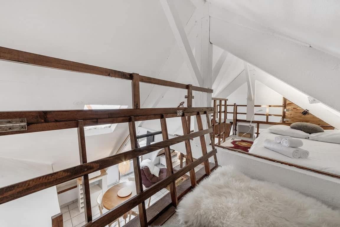 Le 38 - Studio Atypique Au Coeur De Cancale-3 Pers Buitenkant foto