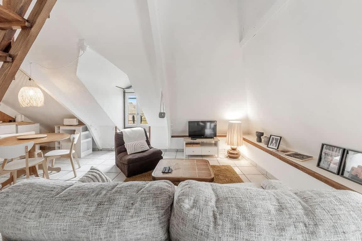 Le 38 - Studio Atypique Au Coeur De Cancale-3 Pers Buitenkant foto