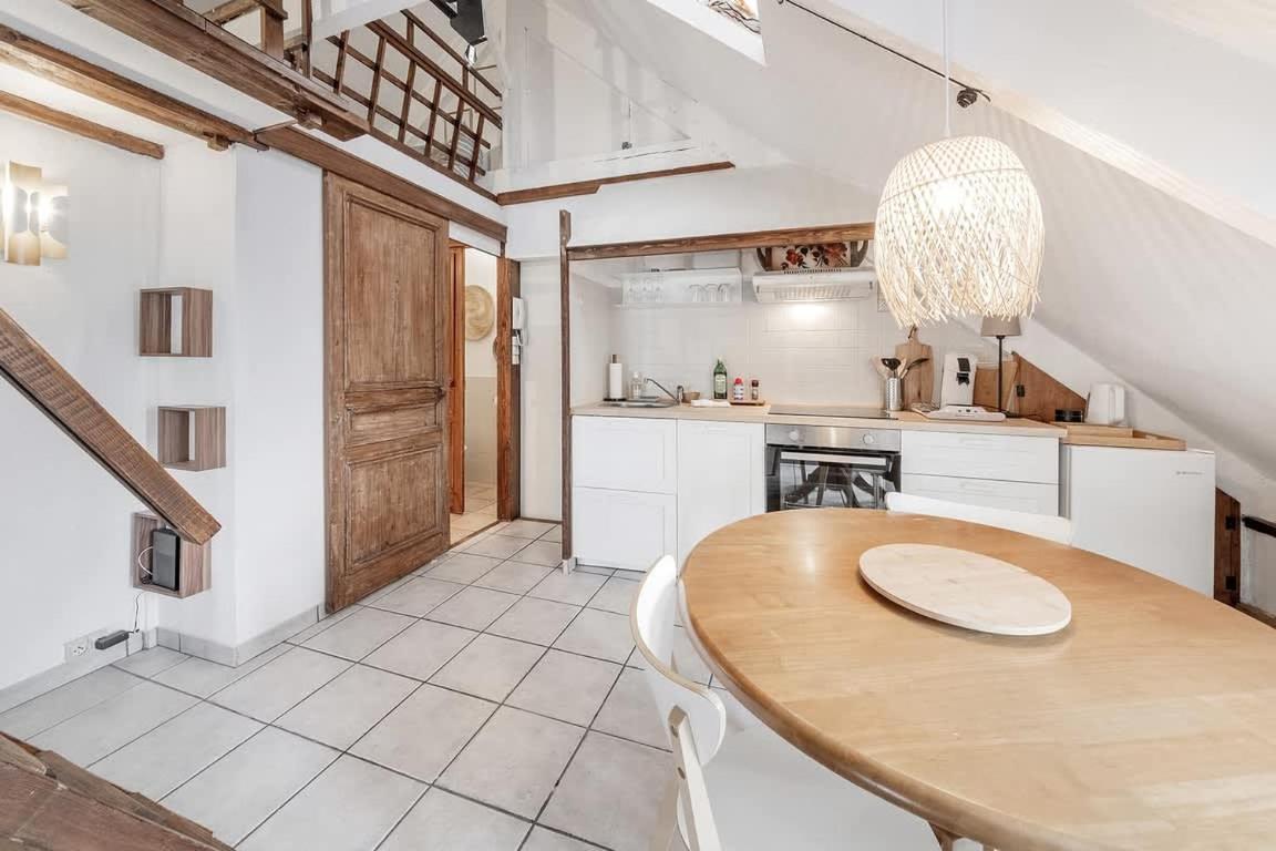Le 38 - Studio Atypique Au Coeur De Cancale-3 Pers Buitenkant foto